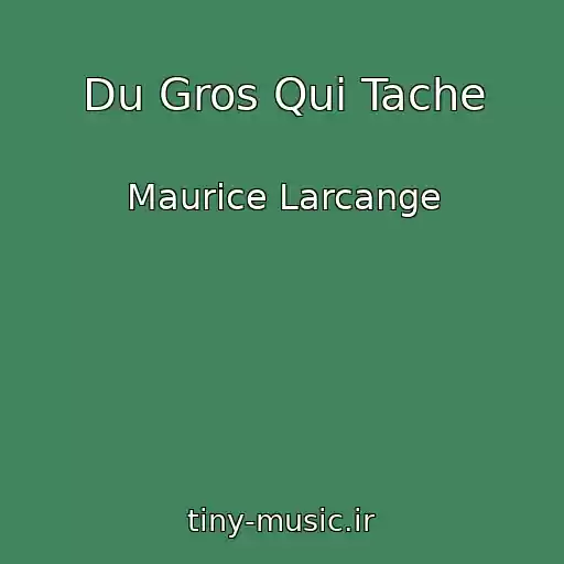 کاور آهنگ Du Gros Qui Tache از Maurice Larcange