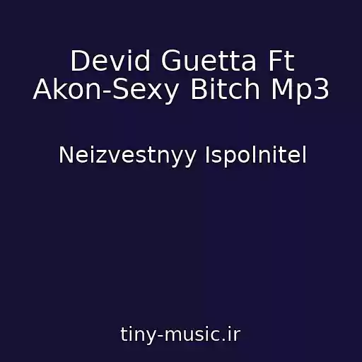 کاور آهنگ Devid Guetta Ft Akon-Sexy Bitch Mp3 از Neizvestnyy Ispolnitel