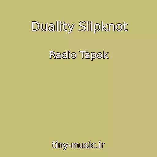 کاور آهنگ Duality Slipknot از Radio Tapok