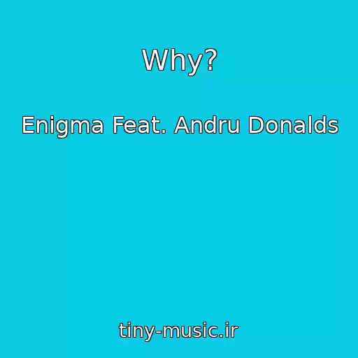 کاور آهنگ Why? از Enigma Feat. Andru Donalds