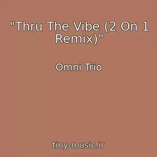 کاور آهنگ "Thru The Vibe (2 On 1 Remix)" از Omni Trio
