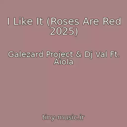 کاور آهنگ I Like It (Roses Are Red 2025) از Galezard Project & Dj Val Ft. Aiola