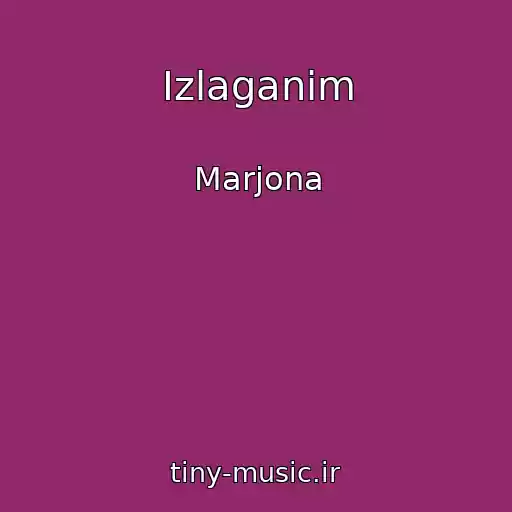 کاور آهنگ Izlaganim از Marjona