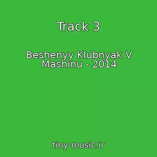 کاور آهنگ Track 3 از Beshenyy Klubnyak V Mashinu - 2014