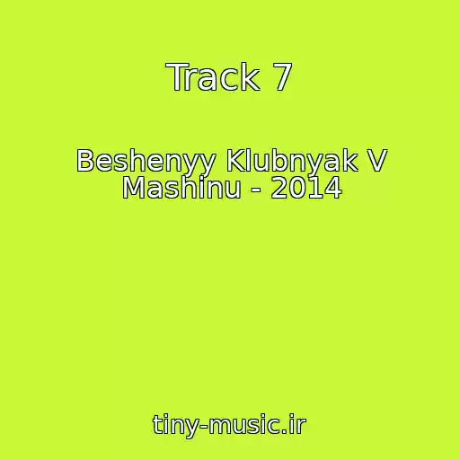 کاور آهنگ Track 7 از Beshenyy Klubnyak V Mashinu - 2014