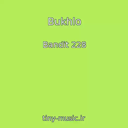کاور آهنگ Bukhlo از Bandit 228