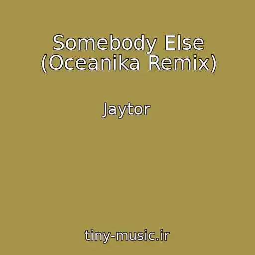 کاور آهنگ Somebody Else (Oceanika Remix) از Jaytor