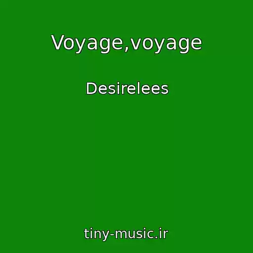 کاور آهنگ Voyage,voyage از Desirelees