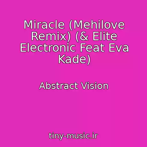 کاور آهنگ Miracle (Mehilove Remix) (& Elite Electronic Feat Eva Kade) از Abstract Vision