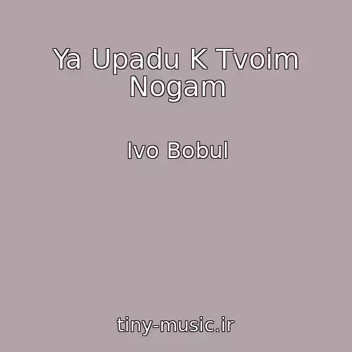 کاور آهنگ Ya Upadu K Tvoim Nogam از Іvo Bobul
