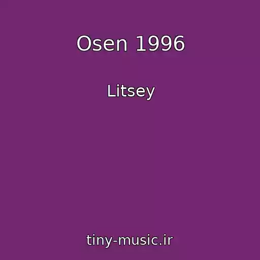 کاور آهنگ Osen 1996 از Litsey
