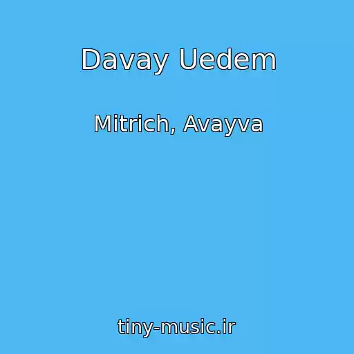 کاور آهنگ Davay Uedem از Mitrich, Avayva