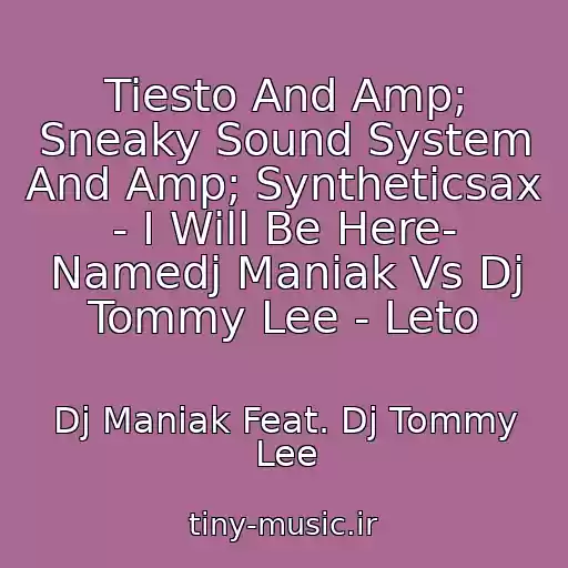 کاور آهنگ Tiesto And Amp; Sneaky Sound System And Amp; Syntheticsax - I Will Be Here- Namedj Maniak Vs Dj Tommy Lee - Leto از Dj Maniak Feat. Dj Tommy Lee