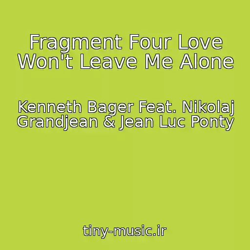 کاور آهنگ Fragment Four Love Won't Leave Me Alone از Kenneth Bager Feat. Nikolaj Grandjean & Jean Luc Ponty
