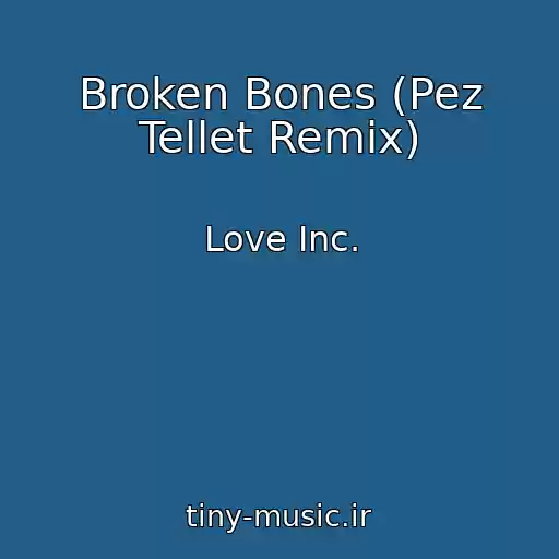 کاور آهنگ Broken Bones (Pez Tellet Remix) از Love Inc.