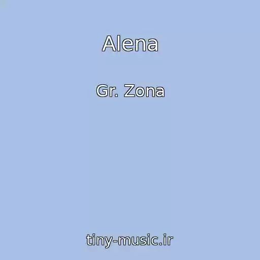 کاور آهنگ Alena از Gr. Zona