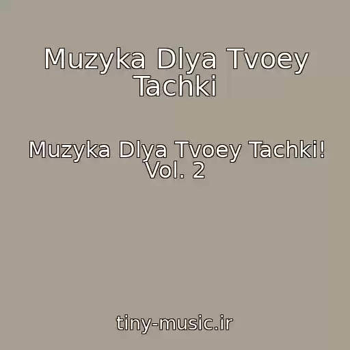 کاور آهنگ Muzyka Dlya Tvoey Tachki از Muzyka Dlya Tvoey Tachki! Vol. 2
