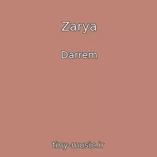 کاور آهنگ Zarya از Darrem