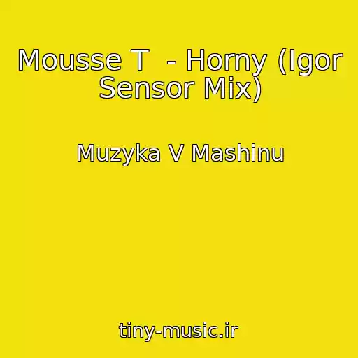 کاور آهنگ Mousse T  - Horny (Igor Sensor Mix) از Muzyka V Mashinu