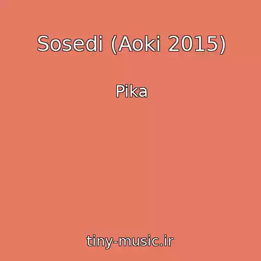 کاور آهنگ Sosedi (Aoki 2015) از Pika