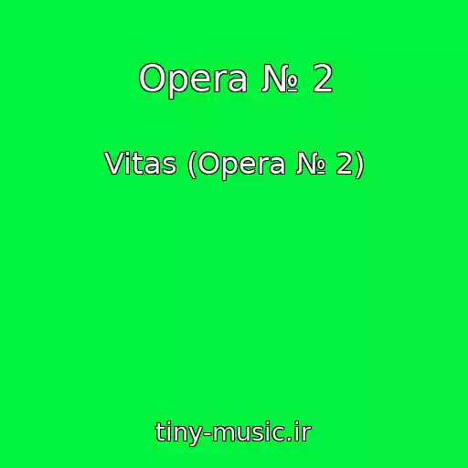 کاور آهنگ Opera № 2 از Vitas (Opera № 2)