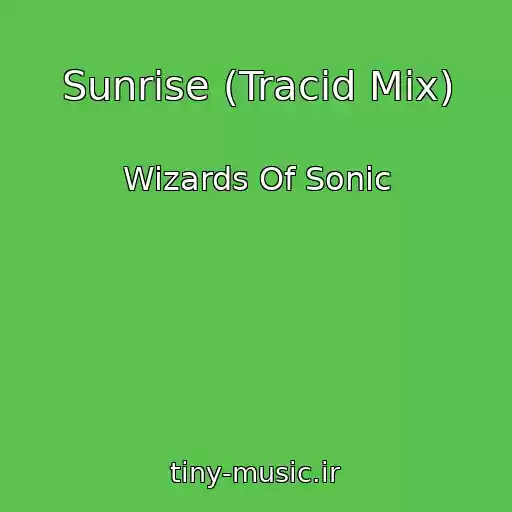 کاور آهنگ Sunrise (Tracid Mix) از Wizards Of Sonic