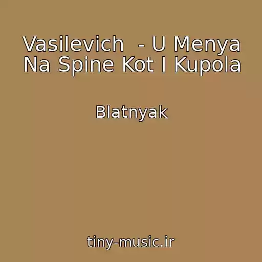 کاور آهنگ Vasilevich  - U Menya Na Spine Kot I Kupola از Blatnyak