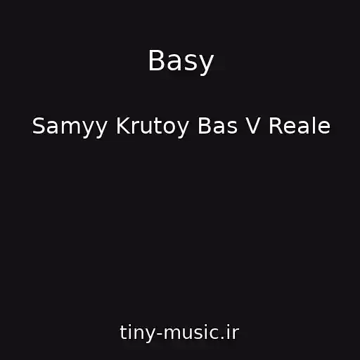 کاور آهنگ Basy از Samyy Krutoy Bas V Reale