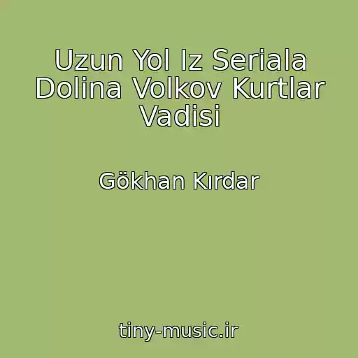 کاور آهنگ Uzun Yol Iz Seriala Dolina Volkov Kurtlar Vadisi از Gökhan Kırdar