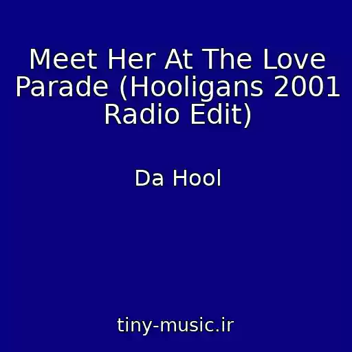 کاور آهنگ Meet Her At The Love Parade (Hooligans 2001 Radio Edit) از Da Hool