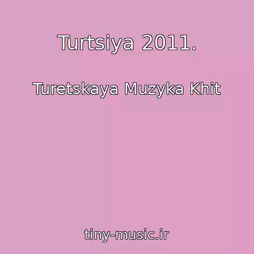 کاور آهنگ Turtsiya 2011. از Turetskaya Muzyka Khit