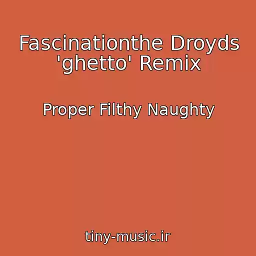 کاور آهنگ Fascinationthe Droyds 'ghetto' Remix از Proper Filthy Naughty