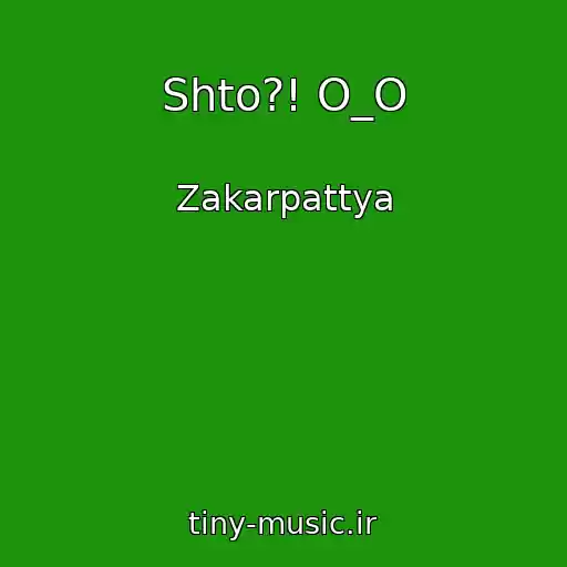 کاور آهنگ Shto?! O_O از Zakarpattya