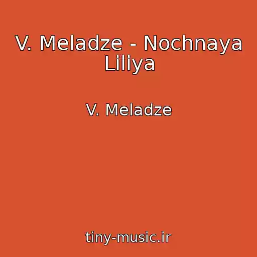 کاور آهنگ V. Meladze - Nochnaya Liliya از V. Meladze