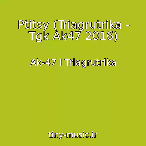 کاور آهنگ Ptitsy (Triagrutrika - Tgk Ak47 2016) از Ak-47 I Triagrutrika
