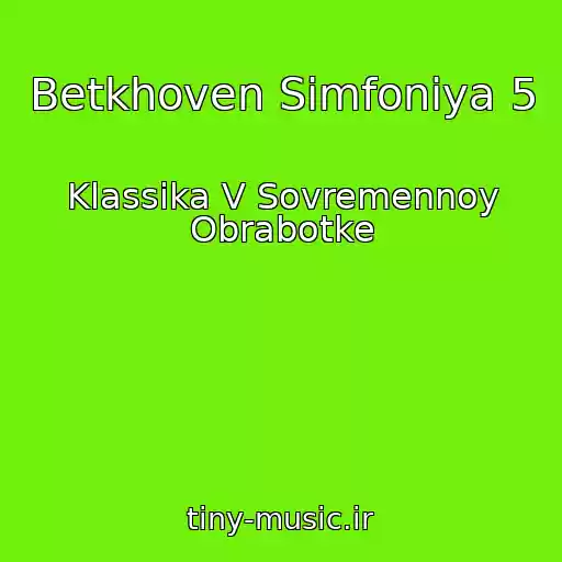 کاور آهنگ Betkhoven Simfoniya 5 از Klassika V Sovremennoy Obrabotke
