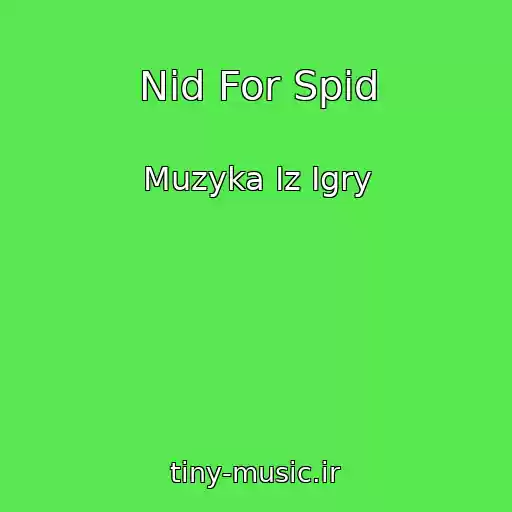 کاور آهنگ Nid For Spid از Muzyka Iz Igry