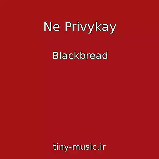 کاور آهنگ Ne Privykay از Blackbread