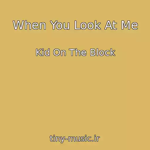 کاور آهنگ When You Look At Me از Kid On The Block