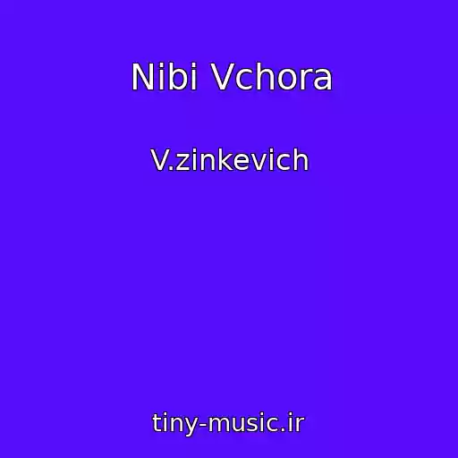کاور آهنگ Nіbi Vchora از V.zіnkevich