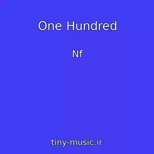 کاور آهنگ One Hundred از Nf