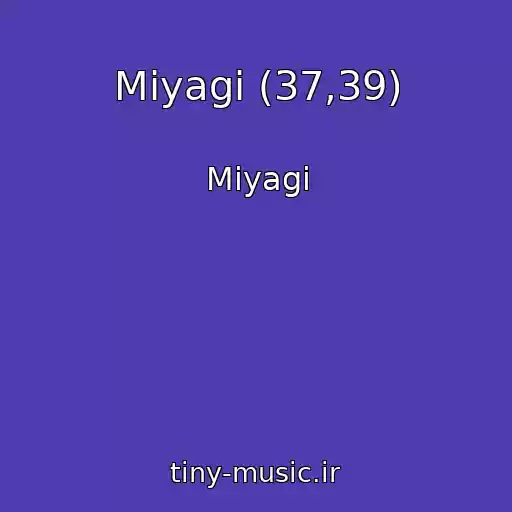 کاور آهنگ Miyagi (37,39) از Miyagi
