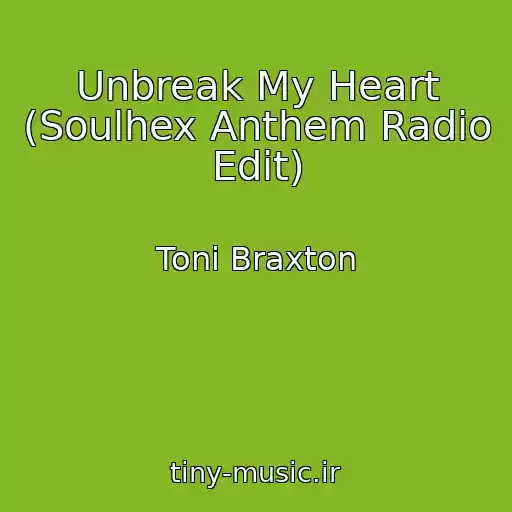 کاور آهنگ Unbreak My Heart (Soulhex Anthem Radio Edit) از Toni Braxton