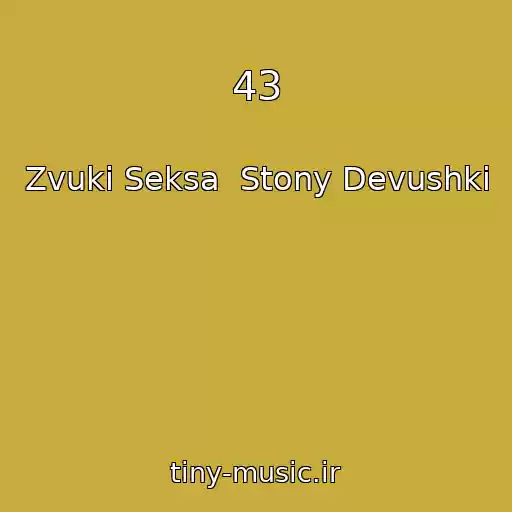 کاور آهنگ 43 از Zvuki Seksa  Stony Devushki