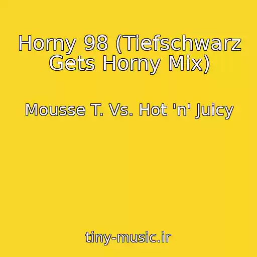 کاور آهنگ Horny 98 (Tiefschwarz Gets Horny Mix) از Mousse T. Vs. Hot 'n' Juicy