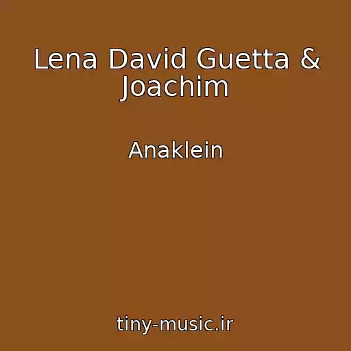کاور آهنگ Lena David Guetta & Joachim از Anaklein