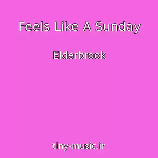 کاور آهنگ Feels Like A Sunday از Elderbrook