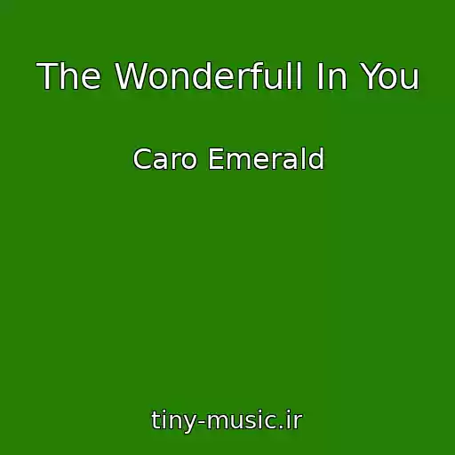کاور آهنگ The Wonderfull In You از Caro Emerald