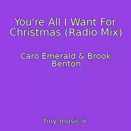 کاور آهنگ You're All I Want For Christmas (Radio Mix) از Caro Emerald & Brook Benton