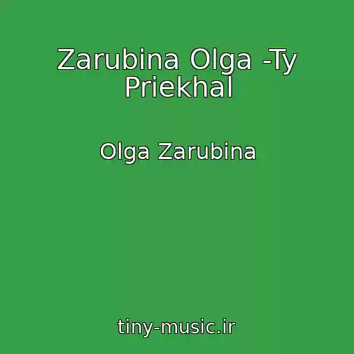 کاور آهنگ Zarubina Olga -Ty Priekhal از Olga Zarubina